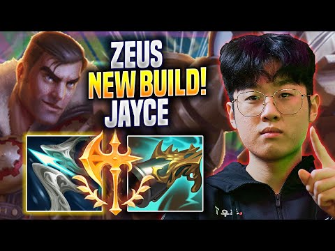ZEUS TRIES NEW JAYCE BUILD! - T1 Zeus Plays Jayce TOP vs Gragas! | Preseason 2023