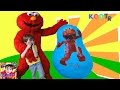 Giant Surprise ELMO Egg Toys Opening For Kids Fun Giant Elmo Costume