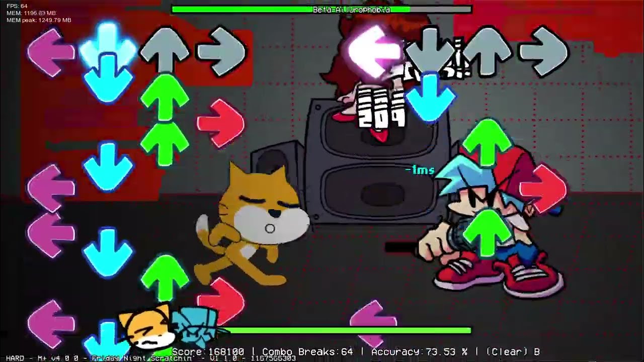 Scratch Cat Mod - Beta Ailurophobia