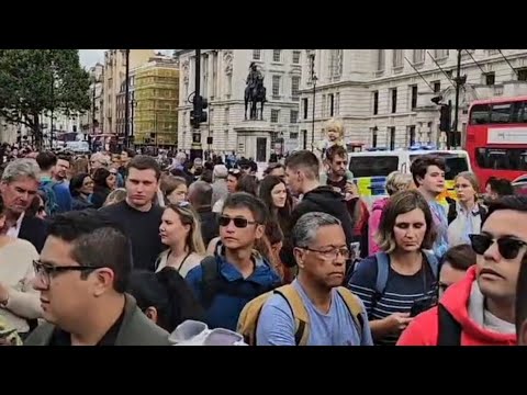 Chaos at Horse Guards on the busiest Wednesday morning I've ever seen! (Part One) 13.09.2023.