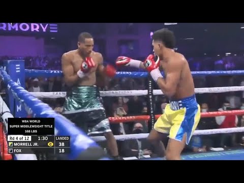 TKO round 4//David Morrell Jr. vs.  Alantez Fox //Highlights