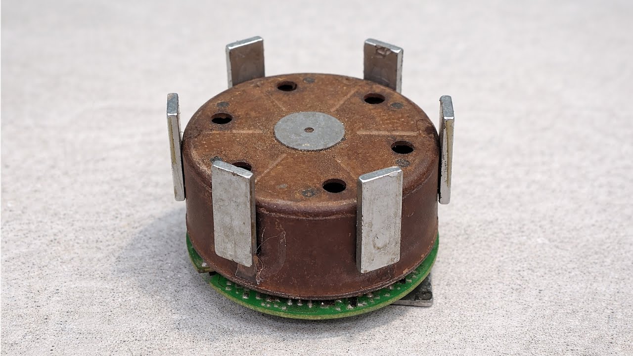 Free 220v FOREVER from Magnets And Fan Motor That Billions Of People Don't Know!