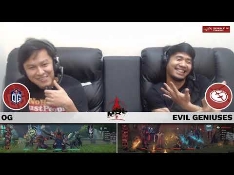 Evil Geniuses VS OG Game 1 (Bo3) | MDL Paris Disneyland Major Group Stage