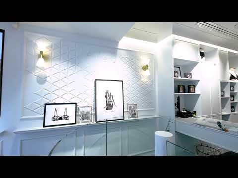 Réalisation de la boutique Aubade à Paris