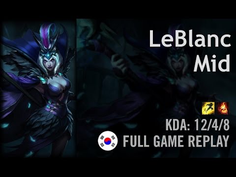 LeBlanc Mid vs Fizz - Athena - KR Challenger Path 5.24