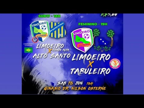 Campeonato Cearense Limoeiro Futsal x Tabuleiro Feminino