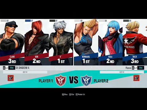 DS Shadow X (Clark/Iori/K') vs Tamago (Benimaru/Kula/Rock) Losers Semi FInals KOF XV ICFC NA Finals