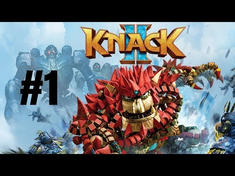 Knack 2 Walkthrough Gameplay Part 1 – PS4 1080p Full HD – No Commentary