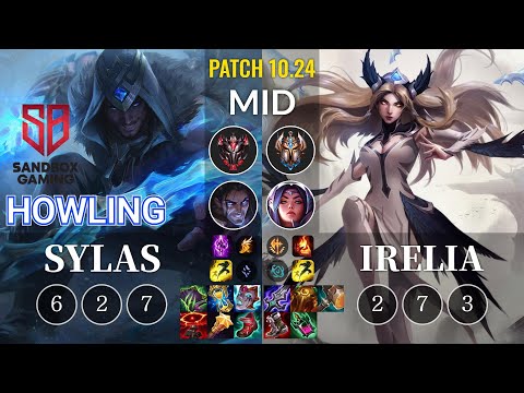 SB Howling Sylas vs Irelia Mid - KR Patch 10.24