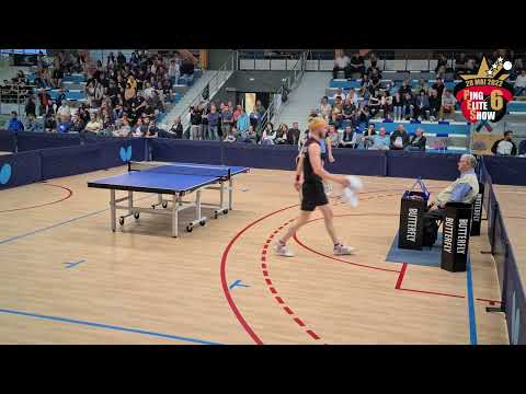 Ping Elite Show 6 - Querts de finale - Romain Ruiz VS Thibaut Darcis