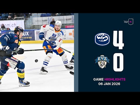 HC Ambri Piotta vs. EV Zug - Game Highlights