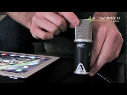 Apogee Mic How to Record Into Your iphone and ipad audioMIDI.com