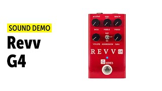 Video thumbnail for Revv G4 - Sound Demo (no talking) by Guitar Bonedo