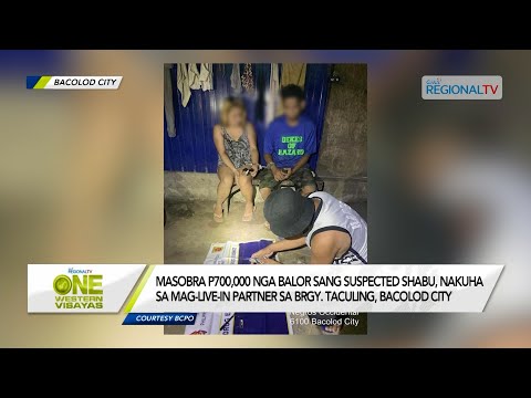 One Western Visayas: Mag-live-in partner, nakuhaan sang masobra P700,000 balor sang suspected shabu