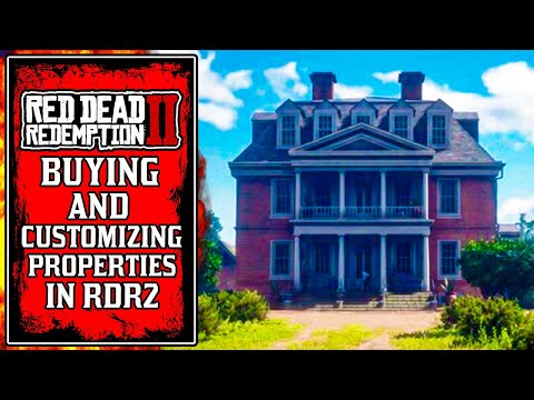 Part of a video titled BUYING and Customizing PROPERTIES in Red Dead... (RDR2)