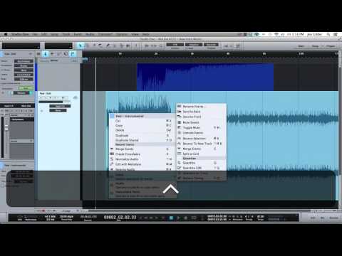 Joe Gilder's Studio One Tutorial Series Episode 45: Merge vs Bounce
