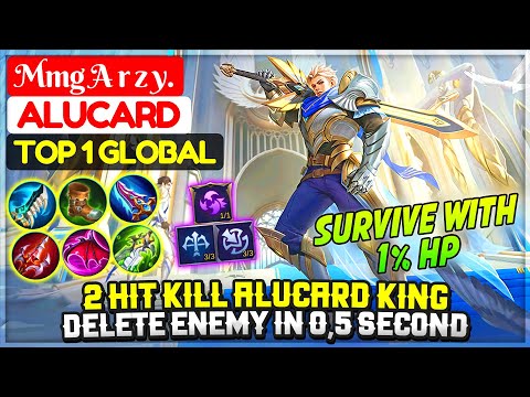 2 Hit Kill Alucard, Delete Enemy in 0,5 Second [ Top 1 Global Alucard ] Mmg A r z y. Mobile Legends