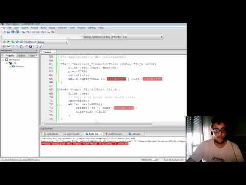 C 36 Liste Parte 3 Inserimento elemento in lista ordinata