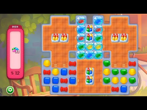 homescapes level 9154 | homescapes super hard level