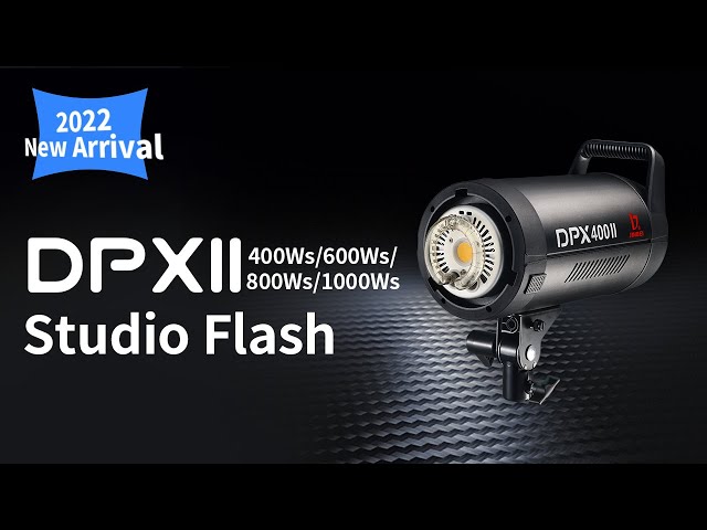 فلاش استوديو بقوة 400 واط مع اضاءة مستمرة بقوة LED...