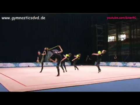 Ukraine 3 balls 2 ropes Podium Training 2 - WC Tashkent 2017
