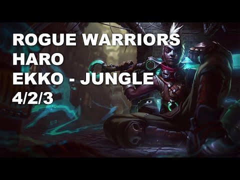 Rogue Warriors Haro Jungle Ekko vs Sylas - KR Master Patch 10.8