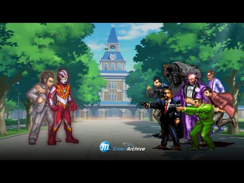 Mugen - 175: Ultraman Mebius (Burning Brave Form) & Kazuma Kiryu vs Inpelaizer & Bad Guy Inc Redux