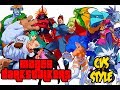 MUGEN Gameplay DARKSTALKERS CvS Style 2017