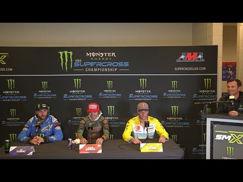 Monster Energy Supercross: 450SX Press Conference Round 14 - East Rutherford