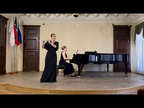 Sofia Shevchenko: Vladimir Tsybin - Concert Allegro №3 for flute & piano.