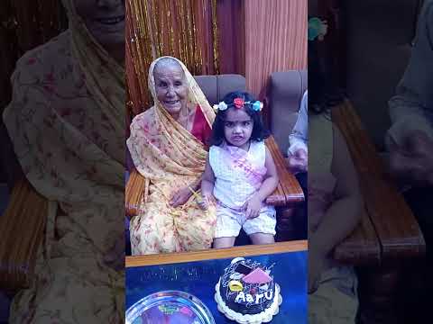 Aarini ka birthday celebrations