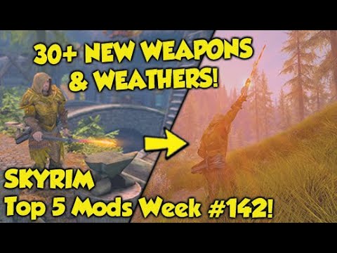 Skyrim Top 5 Mods of the Week #142 (Xbox One Mods)