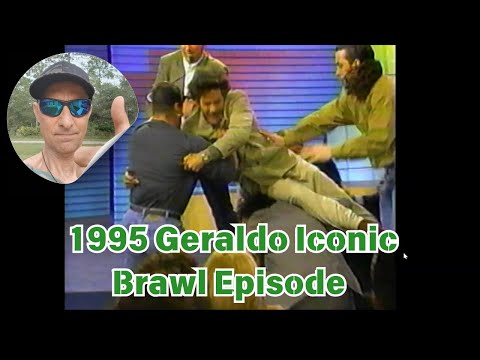 Geraldo Rivera's TV Talk Show Iconic Brawl Episode (1995) | My 15 Minutes of Fame | Bonus Clips