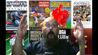 The Commodore Amiga Football SHOWDOWN!  Who's the CHAMP?!?
