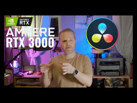 Nvidia Ampere 3000 Series on Davinci Resolve?