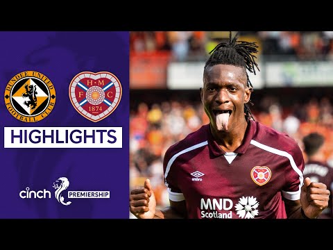 Dundee United 0-2 Hearts | Hearts Keep Chase At The Top With Impressive Away Win | cinch Premiership