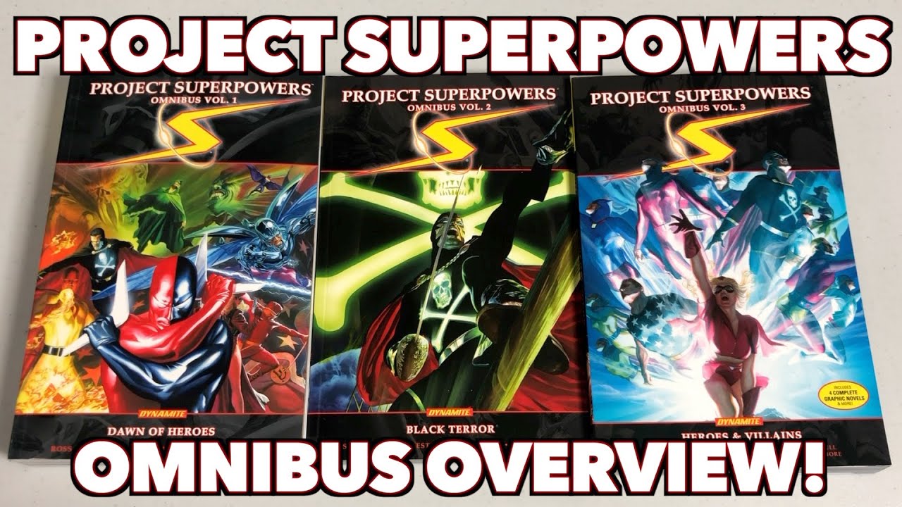 Project Superpowers Omnibus Vol 1 - 3 Overview!