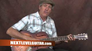 Learn Delta Blues Slide electric guitar Keb' Mo' inspired lesson Am I wrong style open G tuning