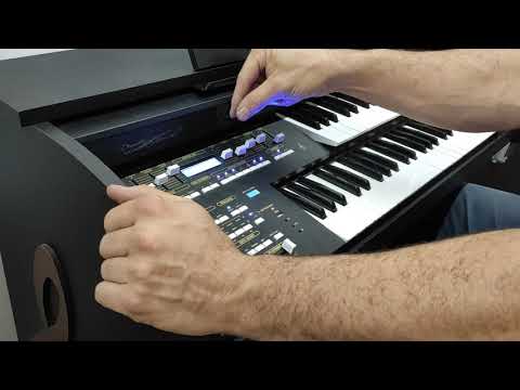 Órgão Digital Acordes 2D Classic com drawbars