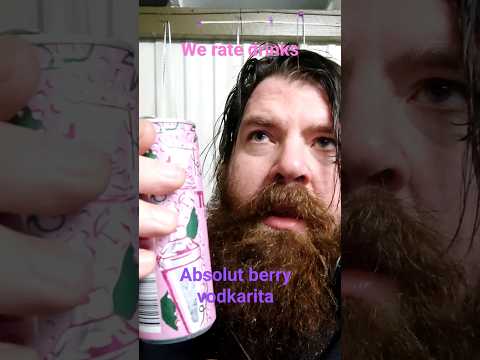 Absolut berry vodkarita review #weratedrinks