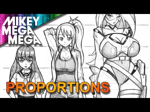 How To Draw FEMALE FULL BODY PROPORTIONS & HEAD RATIO …