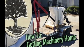 Getting Woodworking Machinery Home - JordsWoodShop