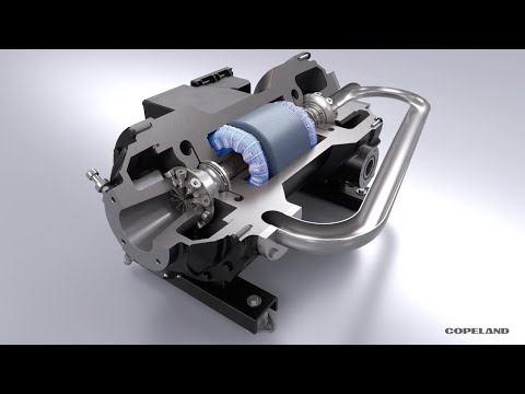 Copeland oil-free centrifugal compressor – How it Works