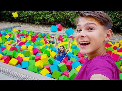 Ivan - Girls vs boys foam pit challenge