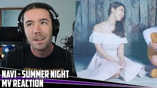 Navi(나비) - Summer Night(여름밤에) | MV Reaction