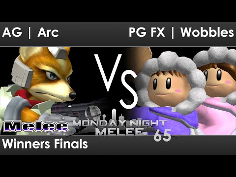 MNM 65 Melee - AG | Arc (Fox) vs PG FX | Wobbles (ICs) - Winners Finals