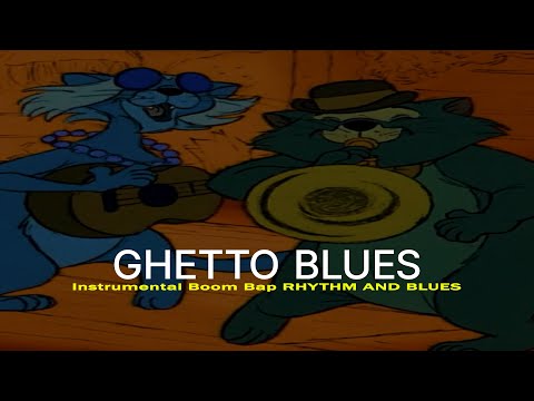 Boom Bap RHYTHM AND BLUES Type Beat | "GHETTO BLUES" | Boom Bap Jazz Beat | Reggae Hip Hop Type Beat