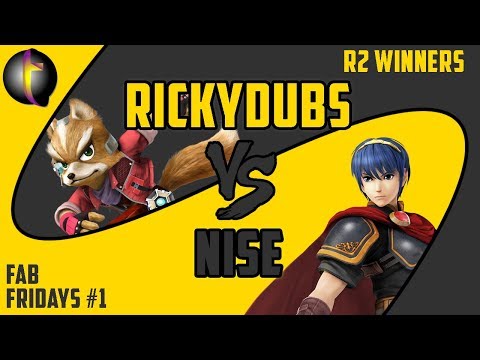 FABF1 Singles: SSB Wii U - WR2 - RickyDubs vs Nise