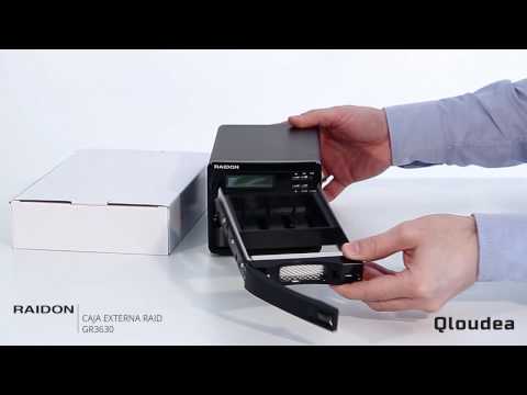 RAIDON GR3630-2S-SB3 - Caja externa RAID 0,1 - eSATA, USB3.0