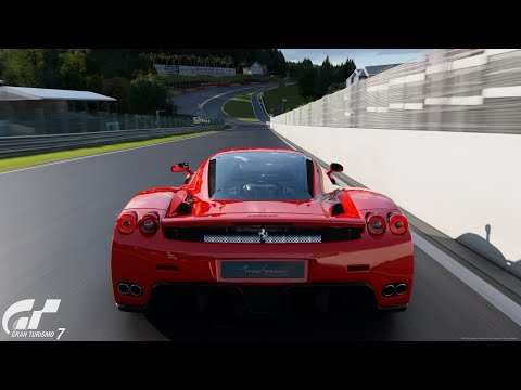 Gran Turismo 7 | Ferrari Enzo 2002 - Circuit de Spa-Francorchamps [4K PS5]